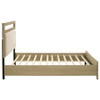 Hendricks Queen Panel Headboard Platform Bed Light Oak / CS-222651Q