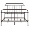 Livingston Metal Queen Open Frame Bed Dark Bronze / CS-300399Q