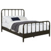 Rocco All Wood Water Pipe Open Frame Twin Bed Dark Bronze / CS-310035T