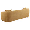 Aleisha Chenille Upholstered Sofa Mustard Yellow / CS-503061