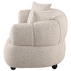 Whitney Contemporary Channel Tufted Boucle Upholstered Loveseat / CS-503722