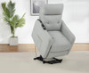 Dayes Upholstered Power Lift Recliner Chair Light Grey / CS-600130P