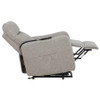 Dayes Upholstered Power Lift Recliner Chair Taupe / CS-600131P