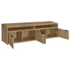 Sentnor 79-inch 4-door Engineered Wood TV Stand Media Console Mango / CS-700933