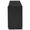 Leandro 72-inch 4-door TV Stand Media Console Burnished Black / CS-704633