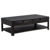 Marcelo Wood Coffee Table with 2 Drawers and Shelf Coffee / CS-736068