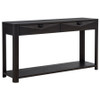 Marcelo Sofa Console Table with 2 Drawers and Shelf Coffee / CS-736069