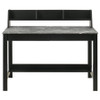 Besler 47-inch SmartTop Writing Desk with Shelf Grey Stone and Black / CS-801076