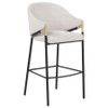 Chadwick Fabric Upholstered Bar Chair Beige (Set of 2) / CS-183437N