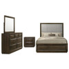 Atlas 4-piece Eastern King Bedroom Set Dark Oak / CS-215971KE-S4