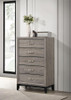 Watson 5-drawer Bedroom Chest of Drawers Light Taupe / CS-215915
