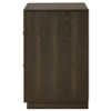 Atlas 2-drawer Bedroom Nightstand Bedside Table Dark Oak / CS-215972