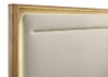 Leanne Eastern King LED Panel Bed Off White and Light Oak / CS-223131KE