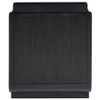Leandro 3-piece Wood Coffee and End Table Set Burnished Black / CS-704638-S3