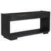 Leandro 2-drawer Entryway Sofa Console Table Burnished Black / CS-704639