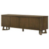 Trotter 71-inch 4-Door Wood TV Stand Media Console Brown / CS-720133