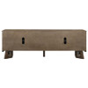Trotter 71-inch 4-Door Wood TV Stand Media Console Brown / CS-720133