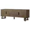 Trotter 71-inch 4-Door Wood TV Stand Media Console Brown / CS-720133