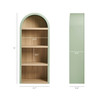 Caleb 4 Arched Display Shelf Bookcase by Modway / EEI-7584