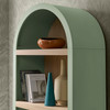Caleb 4 Arched Display Shelf Bookcase by Modway / EEI-7584