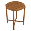 Eleni Round 35 Inch Outdoor Patio Teak Wood Round Bar Table by Modway / EEI-7628