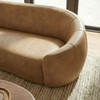 Contessa Curved Vegan Leather Sofa by Modway / EEI-7582
