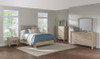 Solano 55-inch California King Panel Bed Weathered Mango / CS-222521KW