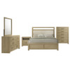 Hendricks 5-piece Queen Bedroom Set Light Oak / CS-222651Q-S5