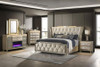 Lorient 5-piece California King Bedroom Set Ivory and Camel / CS-222661KW-S5B