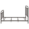 Livingston Metal Twin Open Frame Bed Dark Bronze / CS-300399T