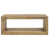 Benton 3-piece Solid Mango Coffee and End Table Set Natural / CS-704838-S3