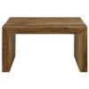 Odilia 2-piece Solid Wood Coffee and End Table Set Auburn / CS-708418-S2
