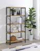 Analiese 63-inch 4-shelf Bookshelf Mango / CS-802003