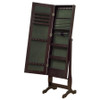 Batista Cheval Mirror with Jewelry Storage Cappuccino / CS-901805