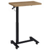 Westpark Pneumatic Adjustable C-Shape Side Table with Casters Mango / CS-930301