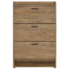 Denia 3-tier Engineered Wood Shoe Cabinet Mango / CS-950425