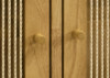 Ervine 3-Door Rope Panel Sideboard Accent Storage Cabinet Natural / CS-950460