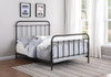 Livingston Metal Full Open Frame Bed Dark Bronze / CS-300399F