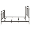 Livingston Metal Full Open Frame Bed Dark Bronze / CS-300399F