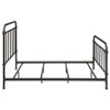 Livingston Metal Full Open Frame Bed Dark Bronze / CS-300399F