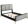 Arini 4-piece Eastern King Bedroom Set Black and Grey / CS-224331KE-S4