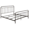 Livingston Metal Eastern King Open Frame Bed Dark Bronze / CS-300399KE