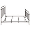 Livingston Metal Eastern King Open Frame Bed Dark Bronze / CS-300399KE