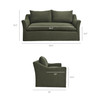 Somerset 70" Linen Blend Loveseat by Modway / EEI-7311