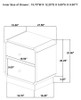 Cavelle 4-piece Full Bedroom Set Black / CS-223661F-S4