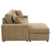 Pastrana Upholstered Sleeper Sectional Sofa LAF Chaise Camel / CS-500358