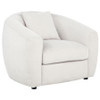 Isabella Fabric Upholstered Accent Chair Sand / CS-504973