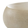 Denny - Modern Beige Fiberform Large Oval Coffee Table / VGGR-675486-PM-SAND