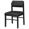 Kehoe Upholstered Dining Side Chair Black (Set of 2) / CS-193922BLK