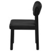 Kehoe Upholstered Dining Side Chair Black (Set of 2) / CS-193922BLK